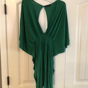 T-bags LA Plunging Mini Dress